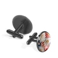 thumbnail image 2 of Petal Flower Elegant Men's Stainless Steel Cufflink Shirt Clip for Formal Attire, 2 of 6