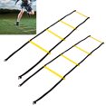 thumbnail image 1 of Soccer Training Ladder, Agility Training Tool 210cm Rope Length with Storage Bag for Home, 1 of 7
