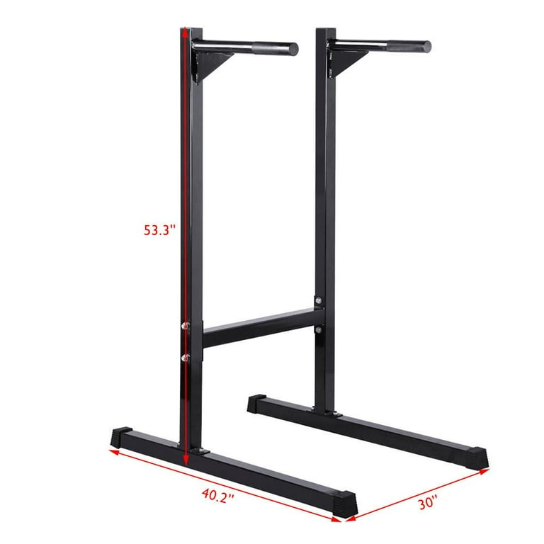 Heavy Duty Dip Stand Parallel Bar Bicep Triceps Home Gym Dipping Station Dip Bar Power Tower Walmart
