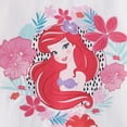 thumbnail image 5 of Disney Girls Outfit Set Princess Ariel Graphic Oversize Cotton T-shirt and Leggings Bike Shorts Summer Outfits Sets Kids 8-9Y, 5 of 11