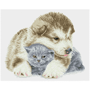Diamond Dotz Besties Puppy Diamond Painting Kits for Adults - Diamond Art Kits a Relaxing Creative Craft Kit with Dotz Gems 13x16.1