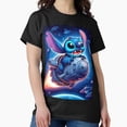 thumbnail image 1 of Stitch interstellar H6815 Unisex Graphic T-Shirt – Soft & Comfortable, Sizes Up to 5XL, 1 of 4