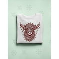 thumbnail image 3 of Highland Cow Christmas Lights Women's Sweatshirt, 3 of 4