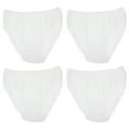 thumbnail image 1 of HLONK 4 Pcs Culottes de Maternité Grossesse Post-Partum sous-Vêtements Culottes Jetables, 1 of 6
