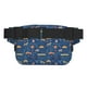 thumbnail image 3 of Disketp French Bulldog Dog In Beret Riñonera de Doble Capa, Bolsa de Cintura Ajustable para Viajes, Correr y Senderismo, Riñonera Ligera para Hombre y Mujer, 3 of 9