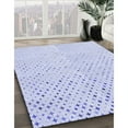 thumbnail image 3 of Ahgly Company Machine Washable Indoor Rectangle Transitional Lavender Blue Area Rugs, 6' x 9', 3 of 7