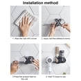 thumbnail image 2 of Bewildely Soporte para secador de pelo para colgar en la pared, soporte para organización de baño, estante para afeitadora de acero inoxidable, Juegos de accesorios de baño, 2 of 6