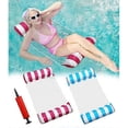 thumbnail image 1 of Air Mattress Pool x 2, Blue and Pink, 1 of 5