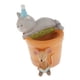 thumbnail image 1 of Mini redonda de resina marrón para decoración del hogar y jardín, tipo gato 5 Zulema Tiesto, 1 of 8