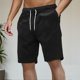 thumbnail image 1 of WILLBEST Pantalones Cortos de Pana para Hombre, con Bolsillos, Cintura Elástica, Informales, para Playa, Primavera y Verano., 1 of 3