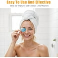 thumbnail image 4 of 2pcs Eye Wash Cup Eye Wash Bath Kit Silicone Eyes Cleansing Cup for Eyes Rinse Portable eye Care Tool Cleaner for Quick Effective SoothingTired eyes Refresh Clean Dust Makeup Irritants, 4 of 10