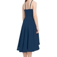 thumbnail image 3 of Sleeveless Halter Backless Kids Girls Party Bridesmaid Dress, 3 of 5