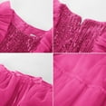 thumbnail image 6 of Drtj 2-14T Kids Teens Girls Dresses Sequin Party Formal Pageant Dress Tween Birthday Tulle Prom Princess Maxi Dress, 6 of 8