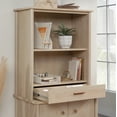 thumbnail image 2 of Sauder Whitaker Point Transitional Library Hutch, Natural Maple Finish, 2 of 12