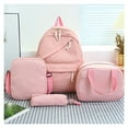 thumbnail image 4 of 4 Piece Backpack - Bookbag with Lunch Box for School - Lightweight Backpacks, 4 of 5