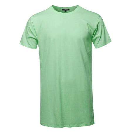 Tan Basic Tee - FashionOutfit Men's Solid Basic Short Sleeve Crew Neck Tee