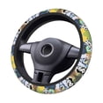 thumbnail image 3 of Lsque Bluey Pattern Elastic Stretch Steering Wheel Cover,Universal 15 inch, Microfiber Breathable Ice Silk, Anti-Slip, Odorless, Easy Carry, 3 of 7
