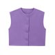 thumbnail image 3 of Serie de moda femenina HH TRAF, chaleco de un solo pecho, blusas lisas, elegantes, elegantes, de cuello redondo, sin mangas, blusas casuales de calle alta, 3 of 5