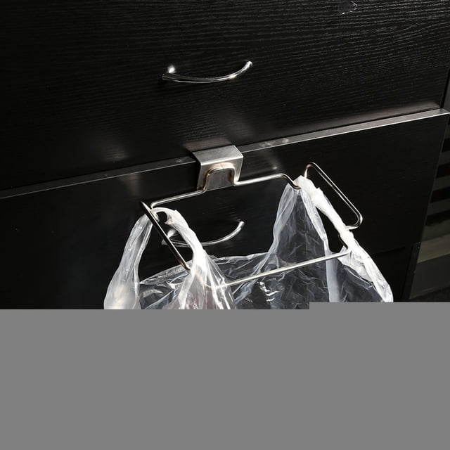Estante para bolsas de basura puerta trasera creativa basura de acero inoxidable ANGGREK Otros