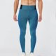 thumbnail image 1 of Pantalones de yoga largos para hombre, de poliéster, elásticos, de doble capa, transpirables, deportivos, con bolsillo y cordón ajustable., 1 of 6