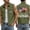 04Army Green, variant on Mens American Flag Denim Vest USA 4th of July Sleeveless Jean Jacket Independence Day Loose Patriotic Flag Shirt