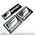 thumbnail image 4 of FeiKong Emblema deportivo F de metal 3D para guardabarros de coche, calcomanía para maletero, para Lexus RX Nx Is 300 Is350 Ct 200h F Gs F Sport, accesorios adhesivos, 4 of 5