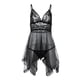 thumbnail image 2 of Gibobby Ropa sexy de mujer para sexo Ropa De Dormir Ropa De Dormir Mujer Cuello En V Bordado Encaje Lencería Lenceria China Gifts Lenceria Sexy Mujer(Negro, XG), 2 of 5