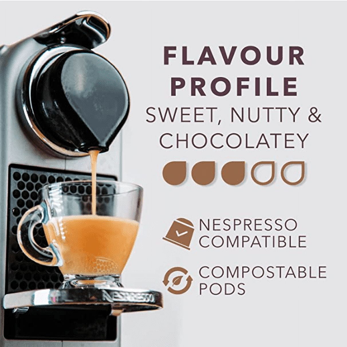 Rejuvenation Matcha Coffee Decaf Variety Nespresso Original Line Pods - 100 pods