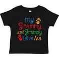 thumbnail image 3 of Inktastic My Grammy and Grampy Love Me Boys or Girls Toddler T-Shirt, 3 of 5