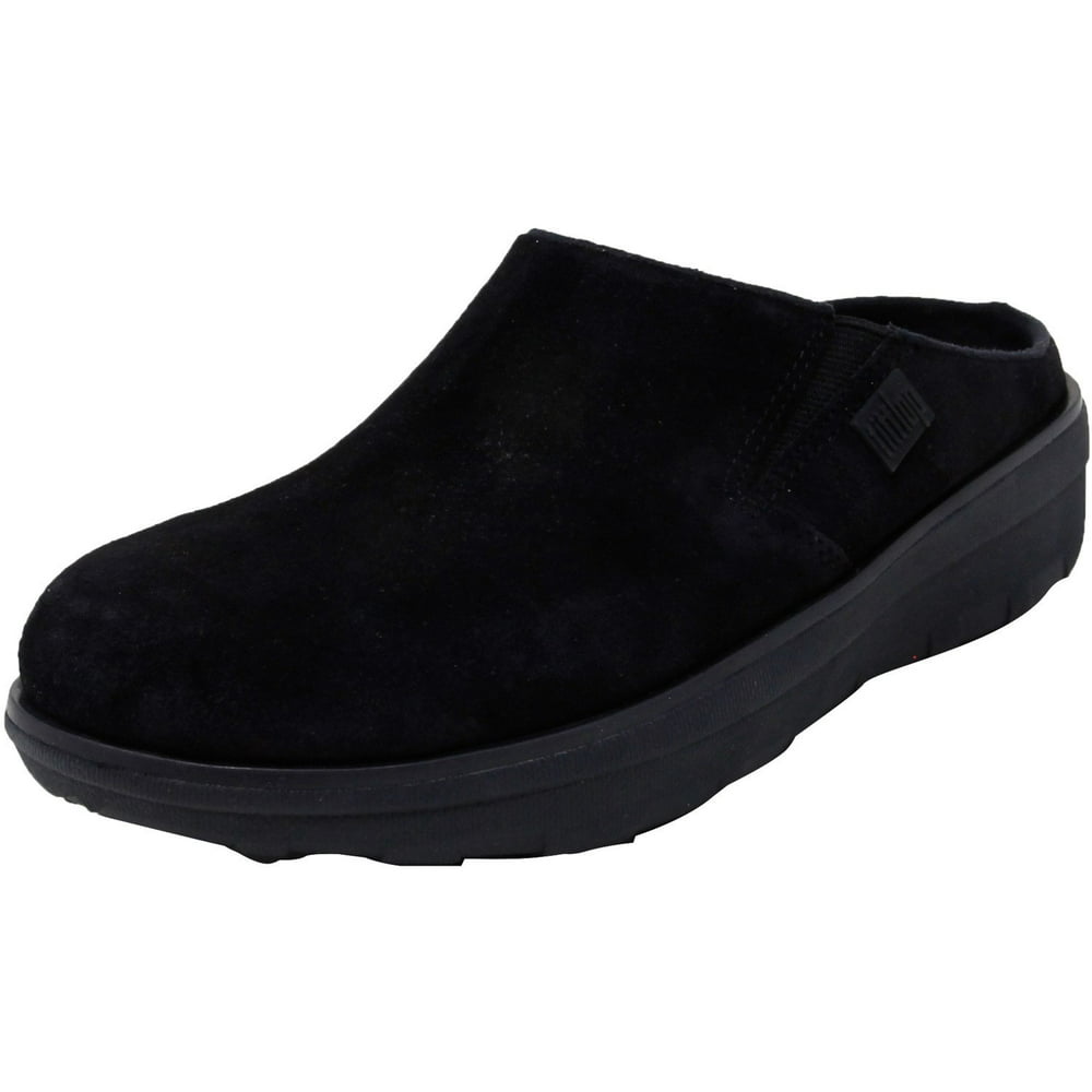 FitFlop - Fit Flop Women's Loaff Suede Super Navy Ankle-High Clogs - 5M ...