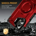 thumbnail image 6 of for Motorola Moto G Power 5G 2025 Case Magnetic with Camera Ring Kickstand, Slim Shockproof Military Protecive Wireless Charging Phone Cover Case Compatible with Moto G Power 5G 2025, Red, 6 of 7