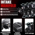 thumbnail image 4 of MITZONE Intake Manifold  Compatible with 2011 2012 2013 2014 Ford Mustang 5.0L Engine Replace CR3E9424A CR3Z-9424-A with Gasket Bolts, 4 of 7