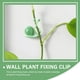 thumbnail image 4 of 10 piezas, clips de fijación de pared para plantas trepadoras, ganchos autoadhesivos para fijar plantas para enredaderas de pared invisibles (verde), 4 of 5