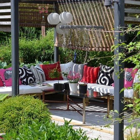 HOMEMAXS  Butterfly Outdoor Decoration Butterflies Wind Chime