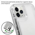 thumbnail image 5 of Xpression Phone Case Premium Hybrid Full-Body Dual Layer Shockproof Frame Bumper Hard PC & TPU Rubber Silicone 3 Layers Protective Clear Transparent Cover for Apple iPhone 11 Pro Max, 5 of 6