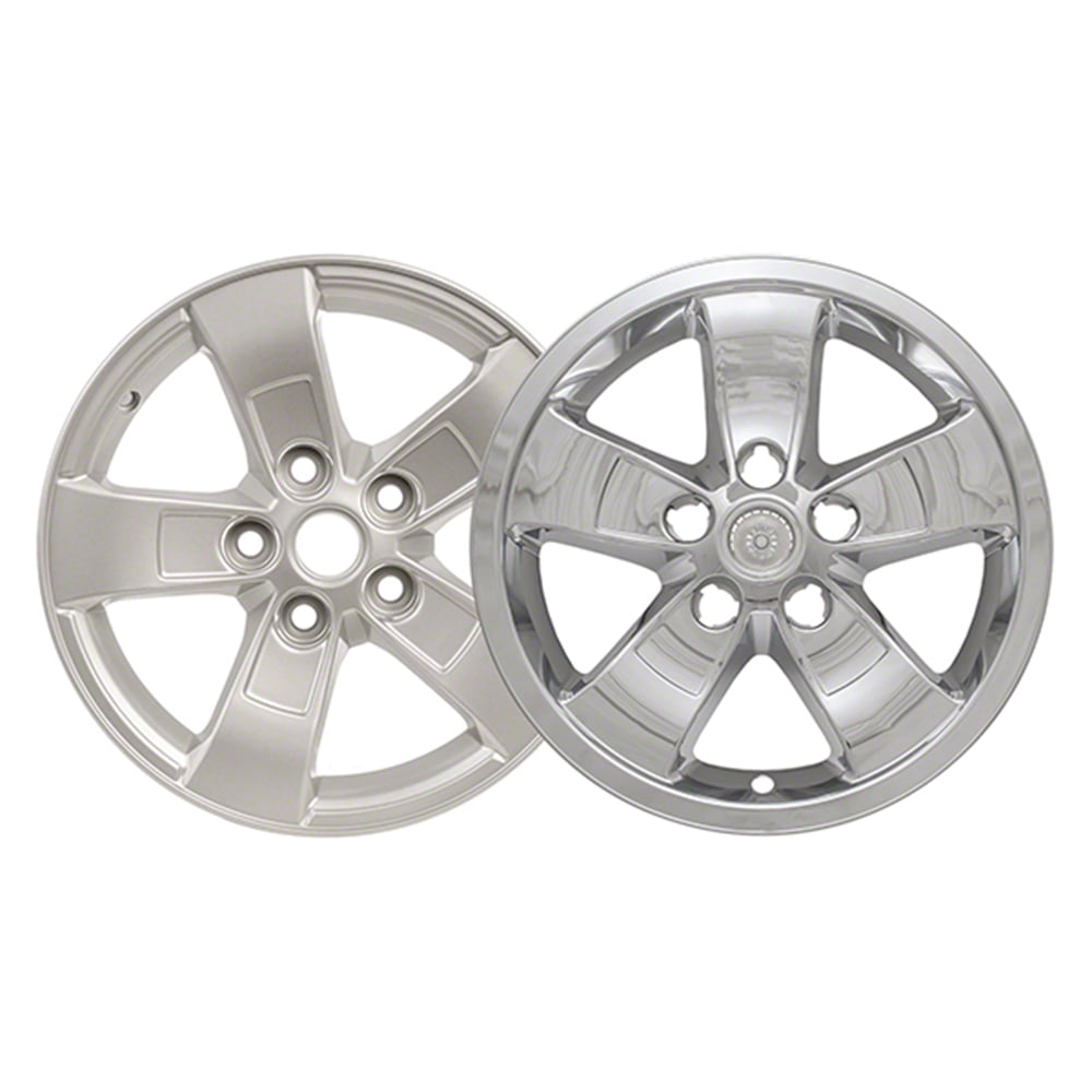 CHROME WHEEL SKINS FITS 2013 2014 2015 CHEVY MALIBU 16" ALLOY WHEELS Hub Caps