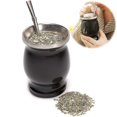 thumbnail image 1 of 8 Oz Yerba Mate Natural Gourd Tea Cup Set, 1 of 2