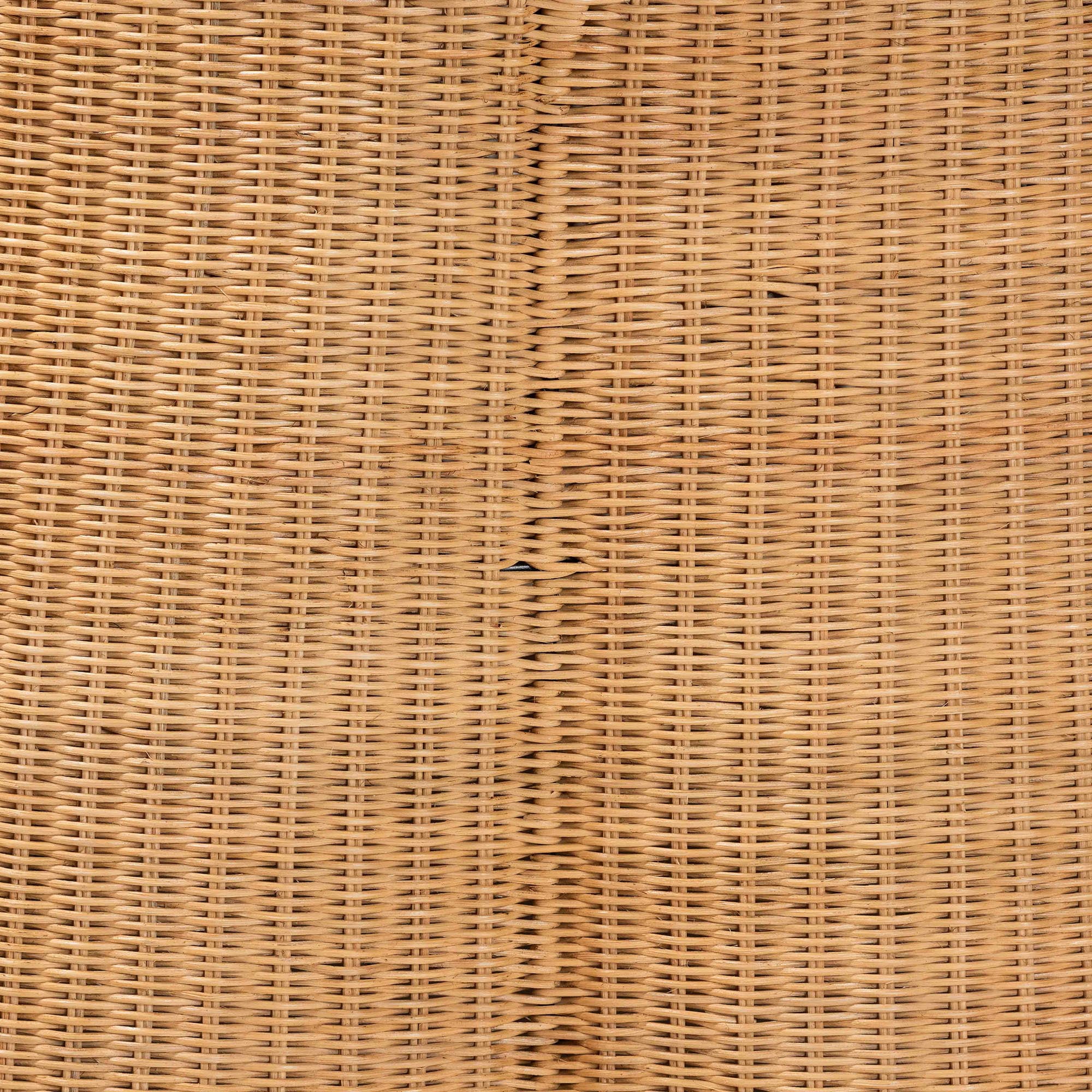 bali & pari Palm Boho Coffee Table, Natural Rattan, Honey