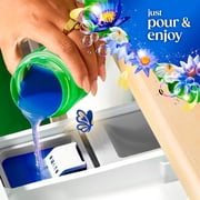 Gain Plus Laundry Detergent Liquid, Now with Odor Defense + OXI, Waterfall Delight Scent, 60 fl oz, 45 Loads