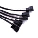 thumbnail image 3 of Cable adaptador SATA de 15 pines a 5 ventiladores, cable adaptador de alimentación SATA a ventilador de caja de PC PMW de 3/4 pines, cable divisor en Y para ventilador de refrigeración, 3 of 6