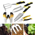 thumbnail image 4 of Heavy Duty Garden Tool Sets Ergonomic Handle Non Tool Kit for Turning Aerating, 4 of 9