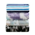 thumbnail image 5 of Your Zone, Multicolor Tie Dye XL Oversized Throw Blanket, 72 x 50 inches, Great for Kids Bedroom, Super Soft and Cozy, 5 of 6