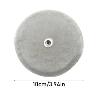 10-Pack French Press Replacement Filters - Stainless Steel Mesh Screens For 34 Oz / 8 Cup Press