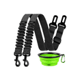 thumbnail image 1 of 2 Cinturón De Seguridad Correa De Mascotas De Auto Con Bol Belug Negro, Verde, 1 of 5
