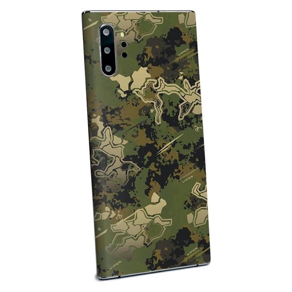 MightySkins SAGNO10PL-Viper Woodland Skin Decal Wrap for Samsung Galaxy Note10 Plus Sticker - Viper Woodland