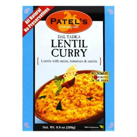 Patel Lentil Curry on Tomato with Cumin, 9.9 OZ (Pack of