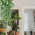thumbnail image 6 of EGYMEN 2PCS Artificial Hanging Flowers, Faux Flower Vines, Plastic Greenery for Home Decoration, Lifelike Plant Decor, Indoor Outdoor Simulation Plants, 6 of 6