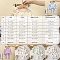 thumbnail image 3 of TOWED22 Baby Boy Clothes 3 6 12 18 24 Months 3T 4T 5T Fall Winter Outfit Embroidery Long Sleeve Romper Pants Set Size:5-6 Y,Color:Yellow, 3 of 5