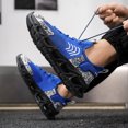 thumbnail image 5 of Men's Running Shoes Lace‑Up Mesh Upper Athletic Sneakers With Hollow‑Out Midsole for Daily Walking and Casual Outdoor Activities, 5 of 8