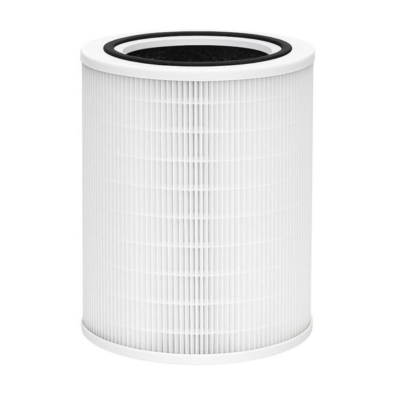 Nispira 12010 3-in-1 True HEPA Activated Carbon Filter Replacement for Clorox Large Air Purifier 11010 & 11011 | Removes Smoke, VOCs, Odor | 1 Pack